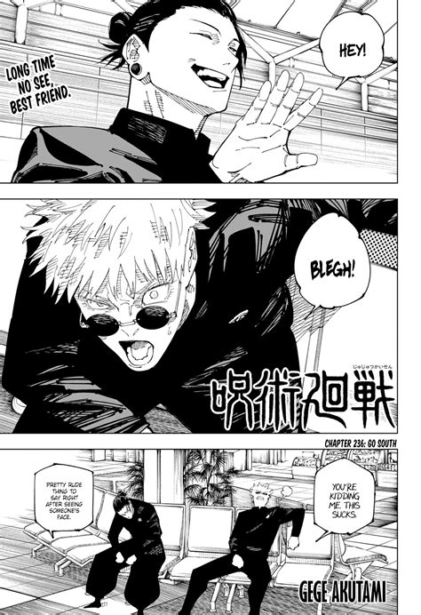 jjk 236 spoilers|Jujutsu Kaisen Chapter 236 spoilers and raw scans:。